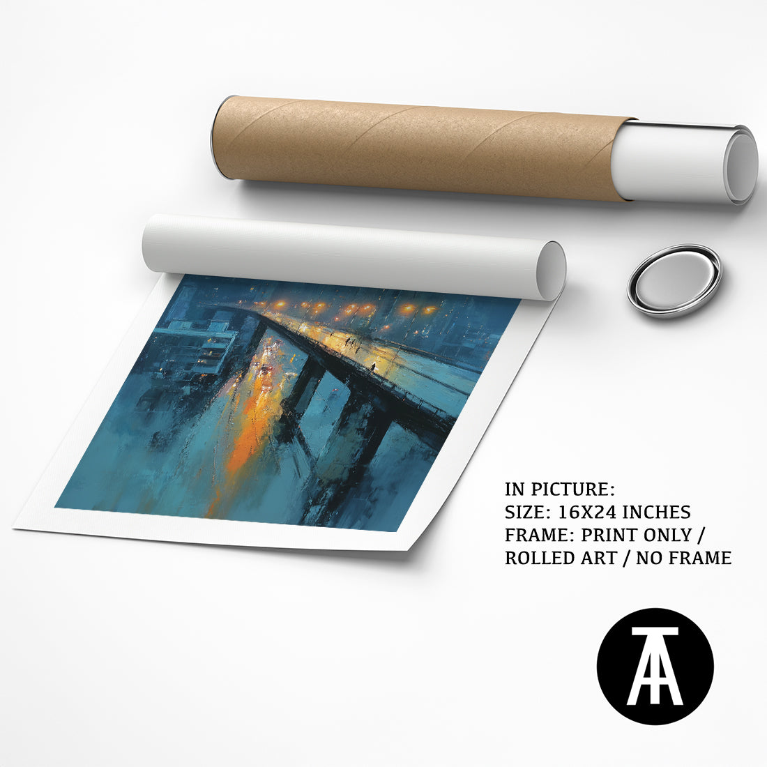 Artwork as Print Only / Rolled Art
