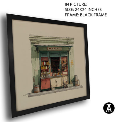 Artwork in Black Frame