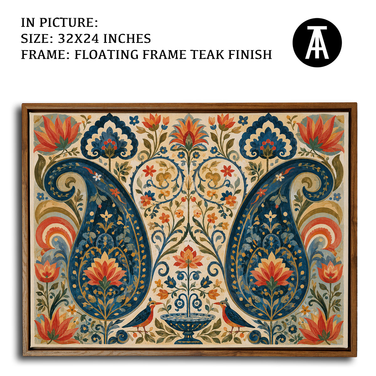 Artwork in Floating Frame