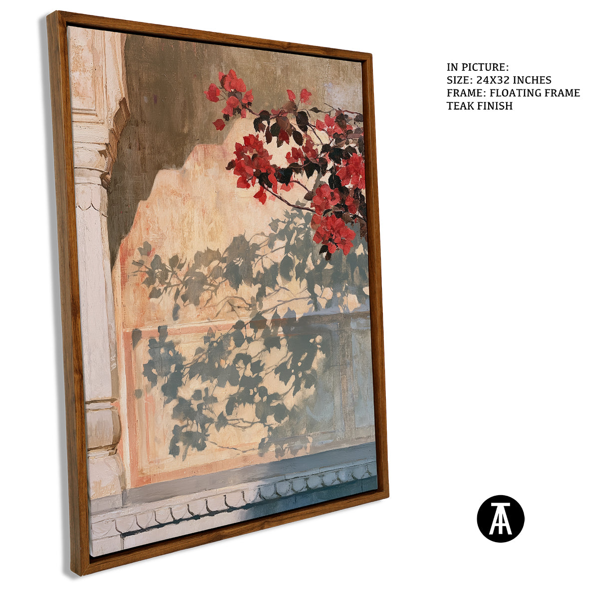 Artwork in Floating Frame