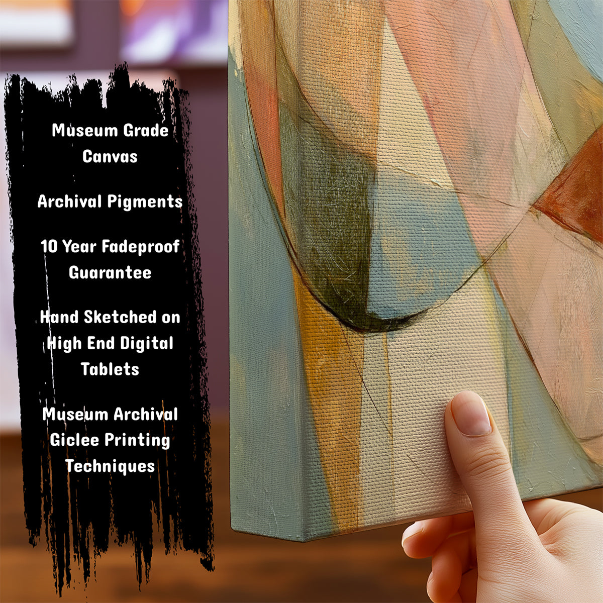 Information about Abstract Art Print