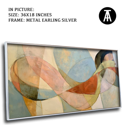 Artwork in Metal Earling Silver Frame