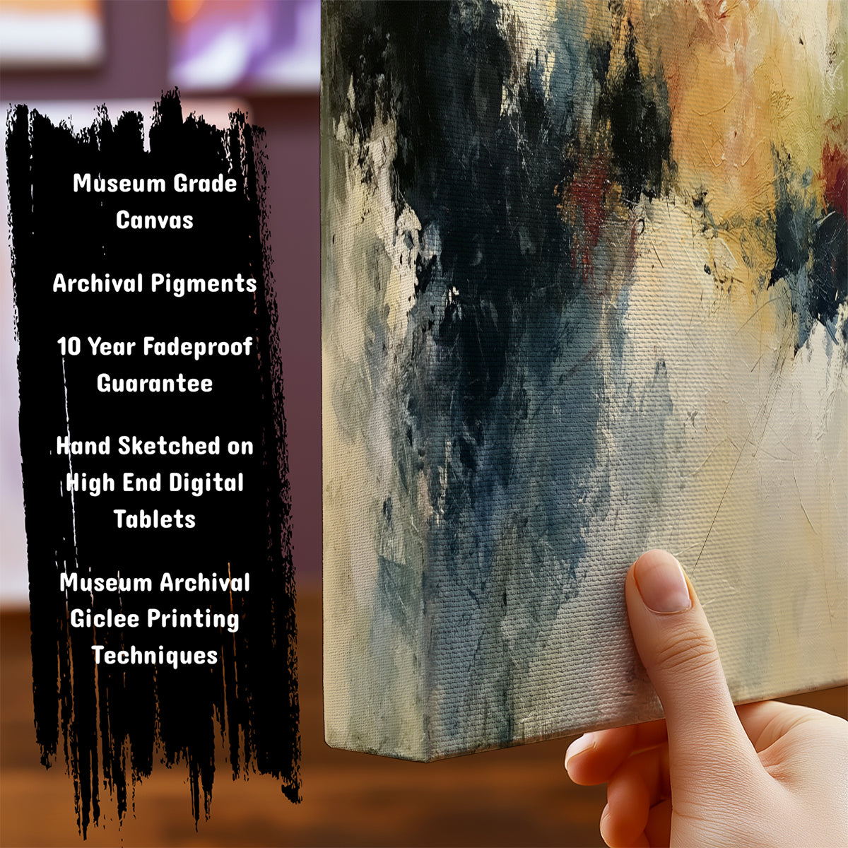 Information about Abstract Art Print