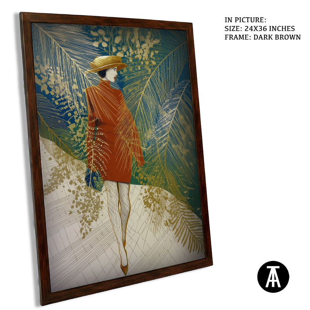 Palm & Gold Reverie by Mexico Majestica