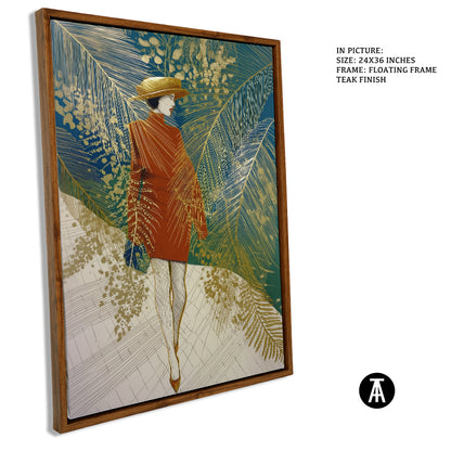 Palm & Gold Reverie by Mexico Majestica
