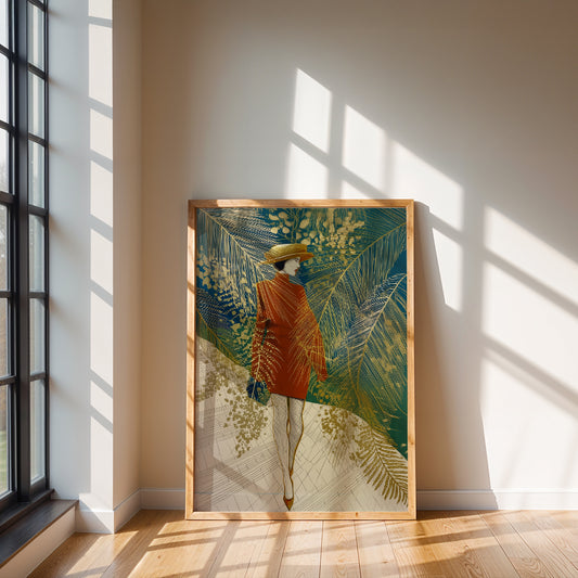 Palm & Gold Reverie by Mexico Majestica