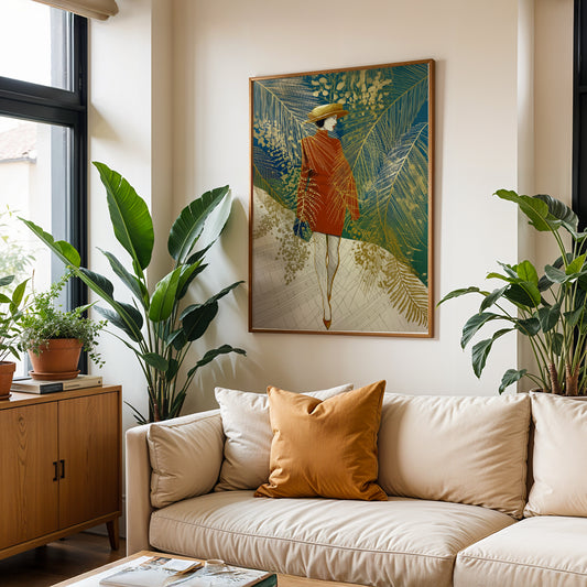 Palm & Gold Reverie by Mexico Majestica