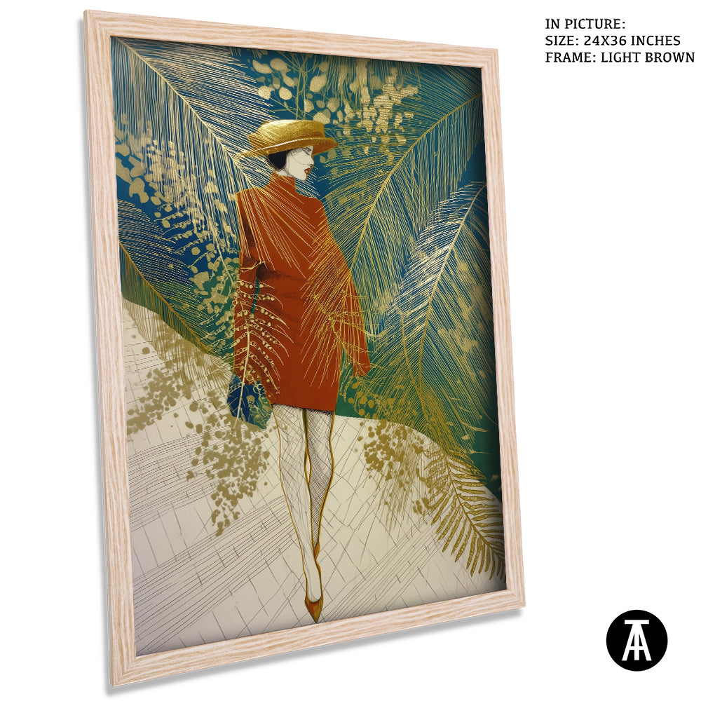 Palm & Gold Reverie by Mexico Majestica