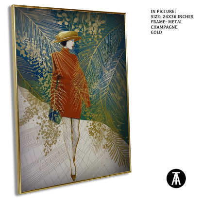 Palm & Gold Reverie by Mexico Majestica