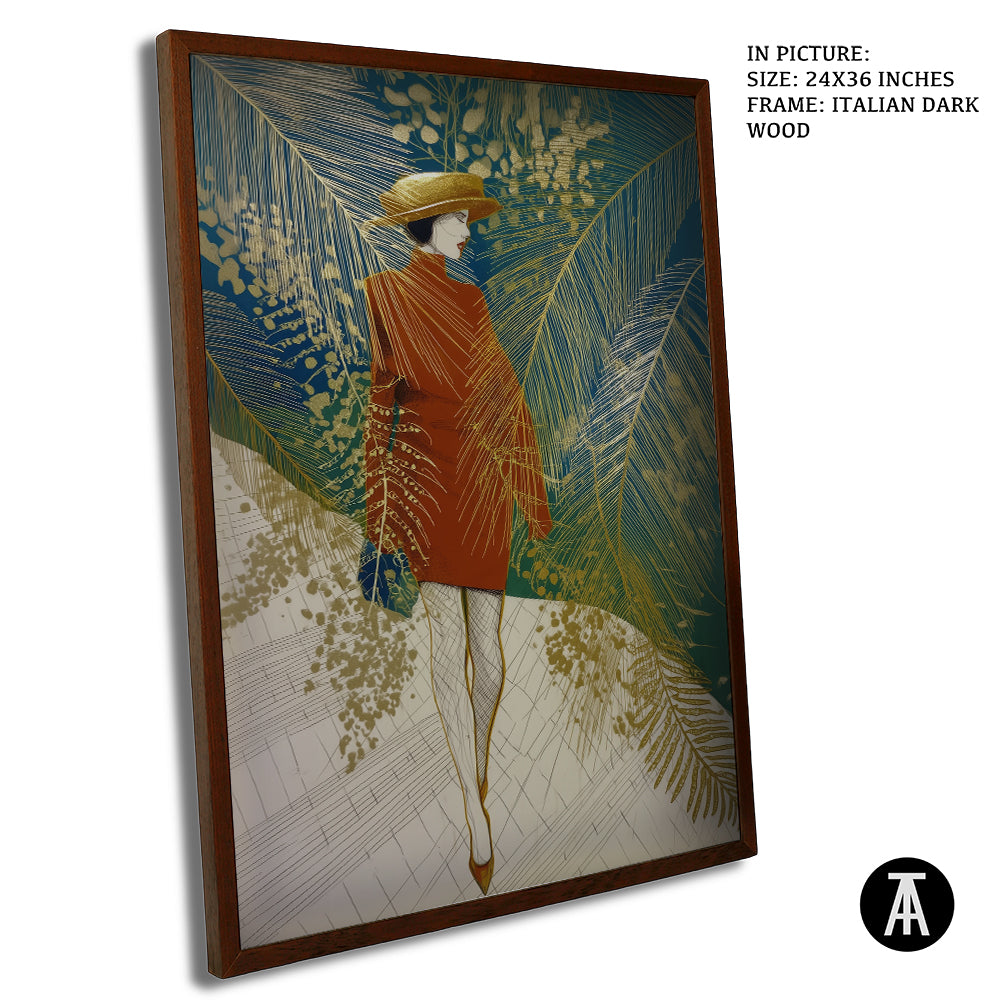 Palm & Gold Reverie by Mexico Majestica