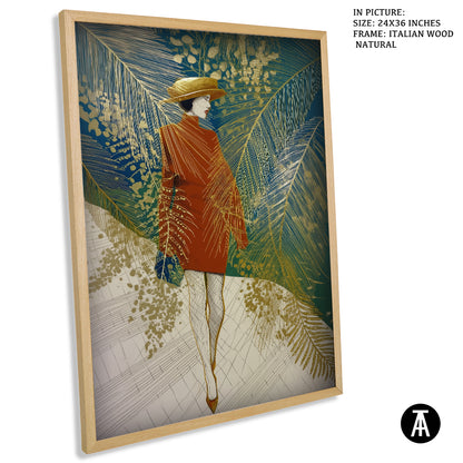Palm & Gold Reverie by Mexico Majestica