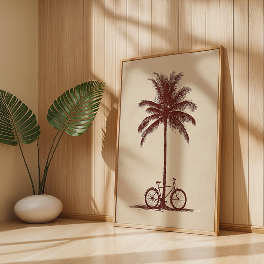 Floral Painting in a Lifestyle Setting