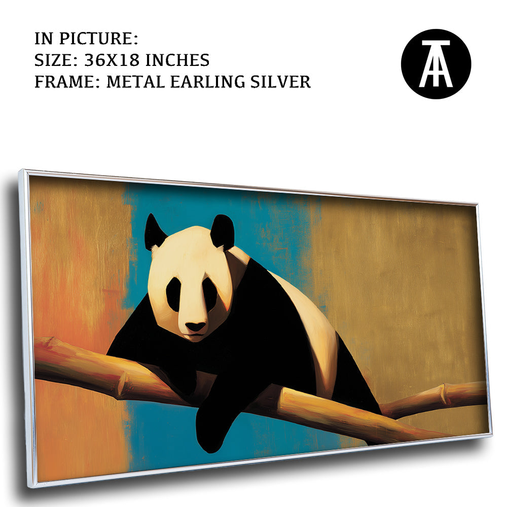 Artwork in Metal Earling Silver Frame