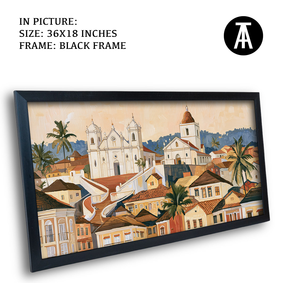 Artwork in Black Frame