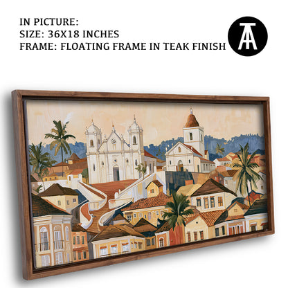 Artwork in Floating Frame