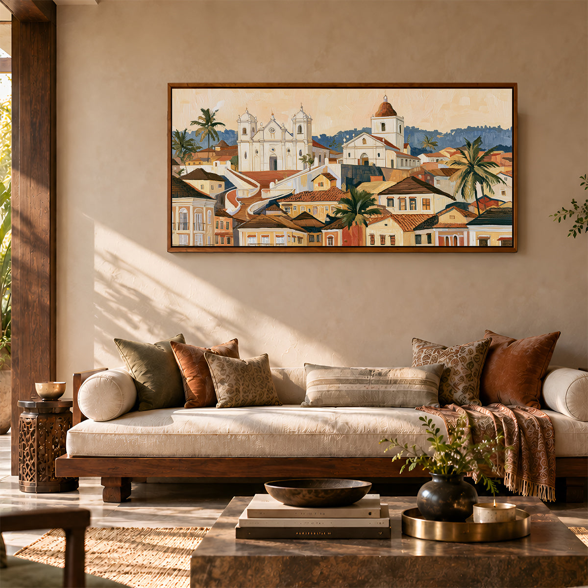 Indian Artwork in a Lifestyle Setting