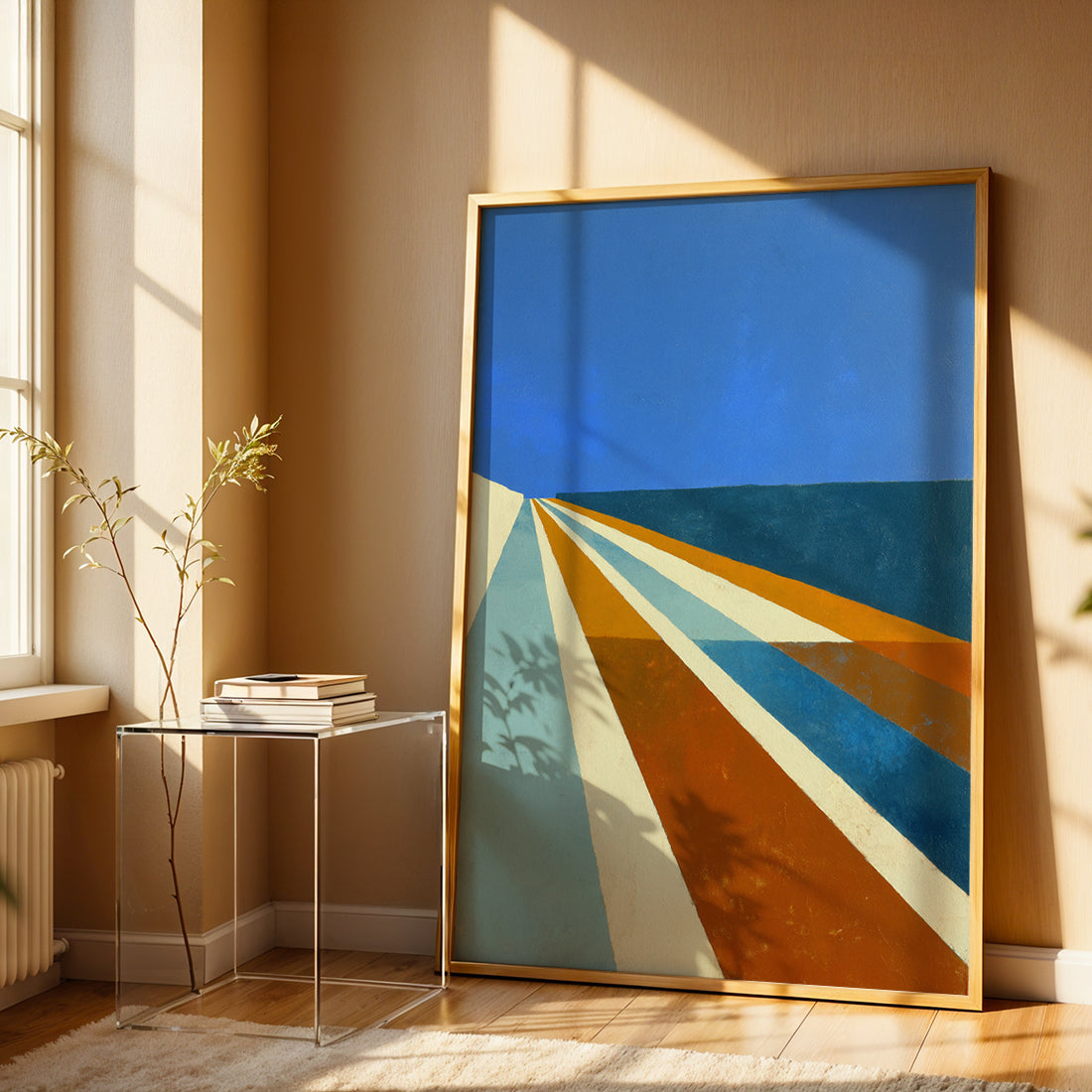 Painting in a Lifestyle Setting