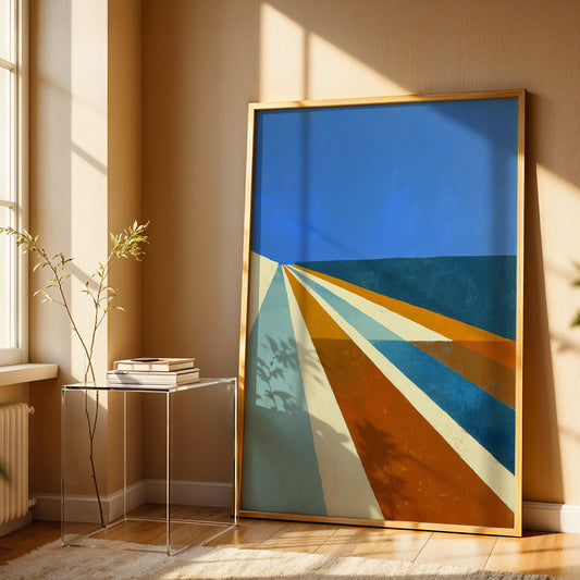 Painting in a Lifestyle Setting