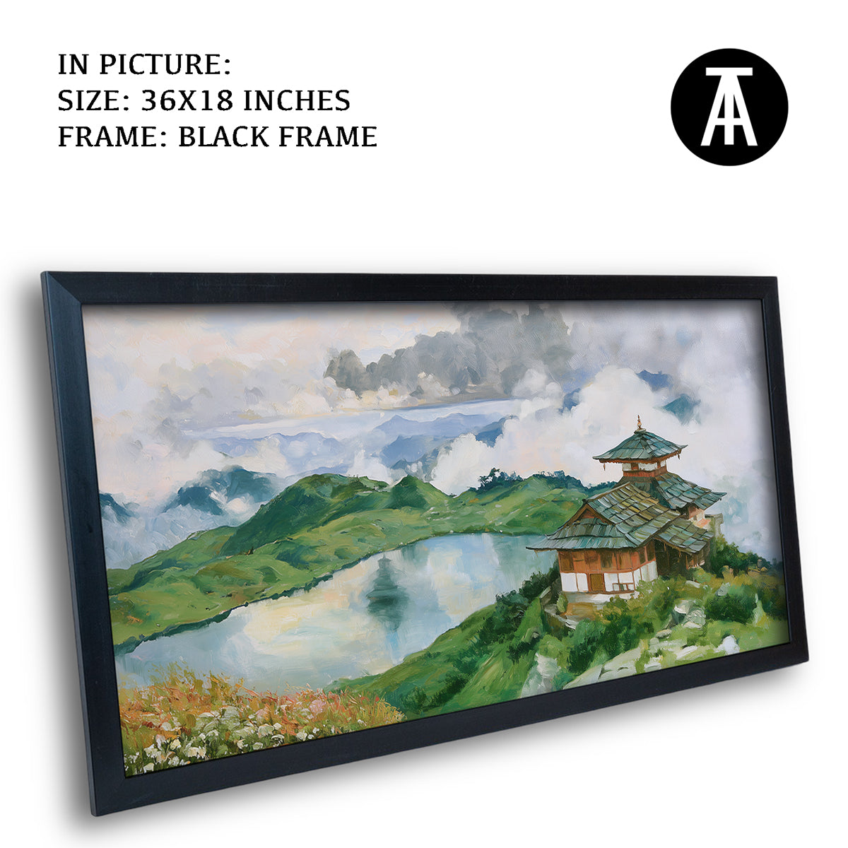 Artwork in Black Frame