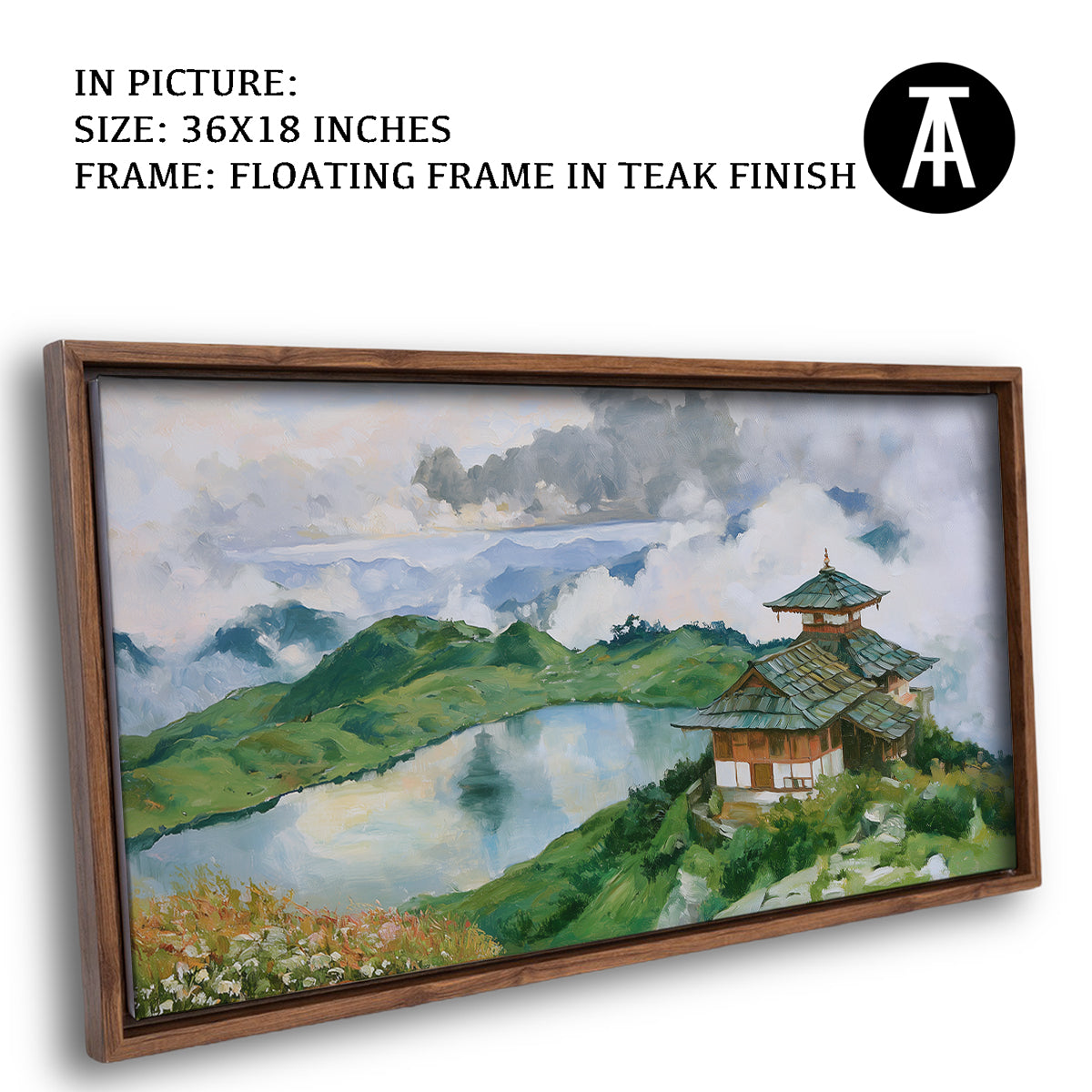 Artwork in Floating Frame