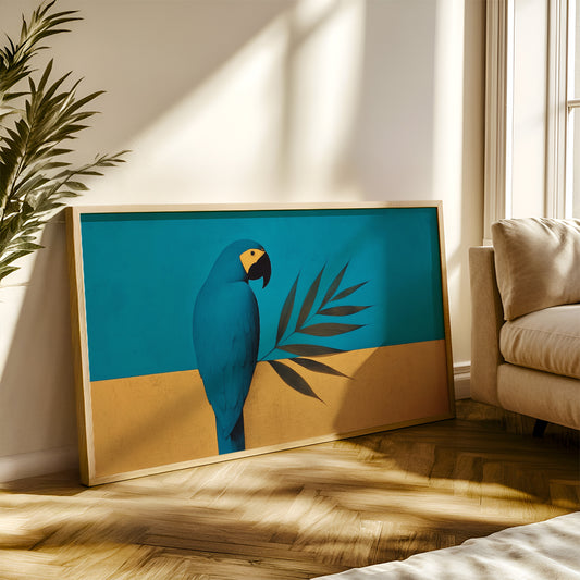 Parrot & Palm by Mexico Majestica