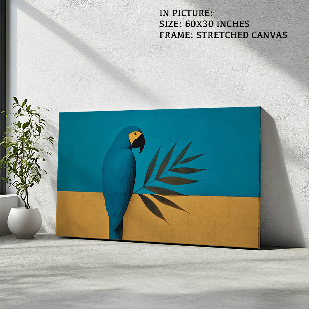 Parrot & Palm by Mexico Majestica