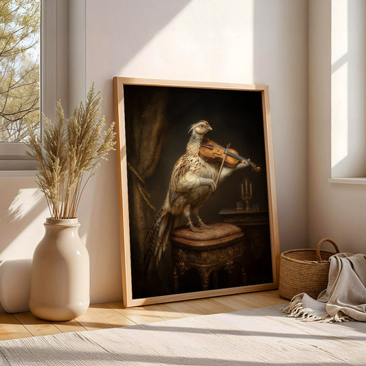 Painting in a Lifestyle Setting