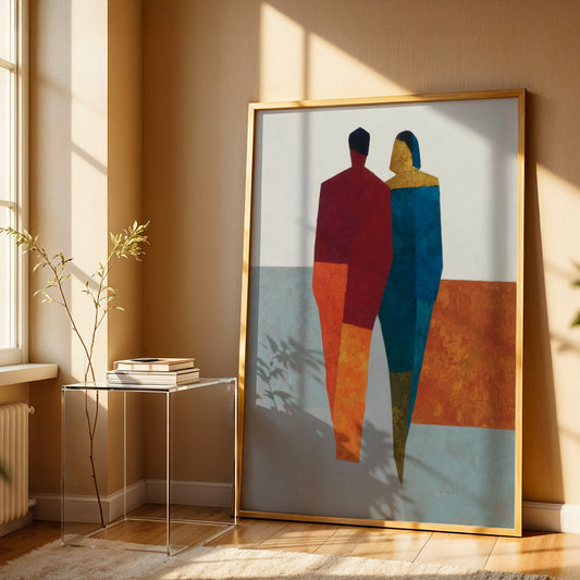 Painting in a Lifestyle Setting