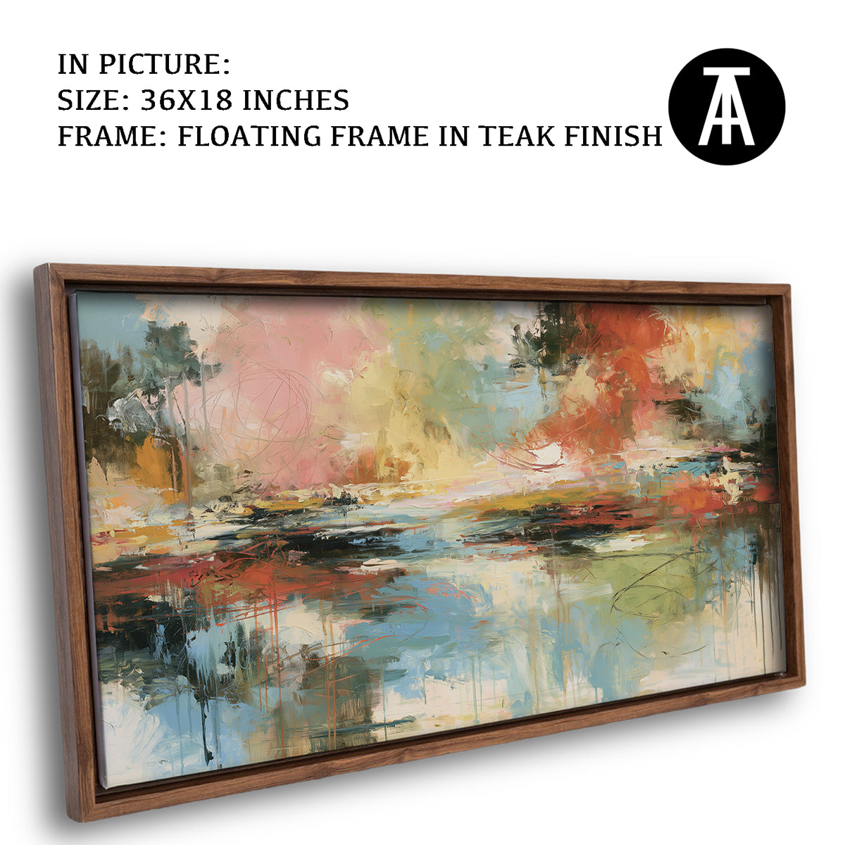Artwork in Floating Frame