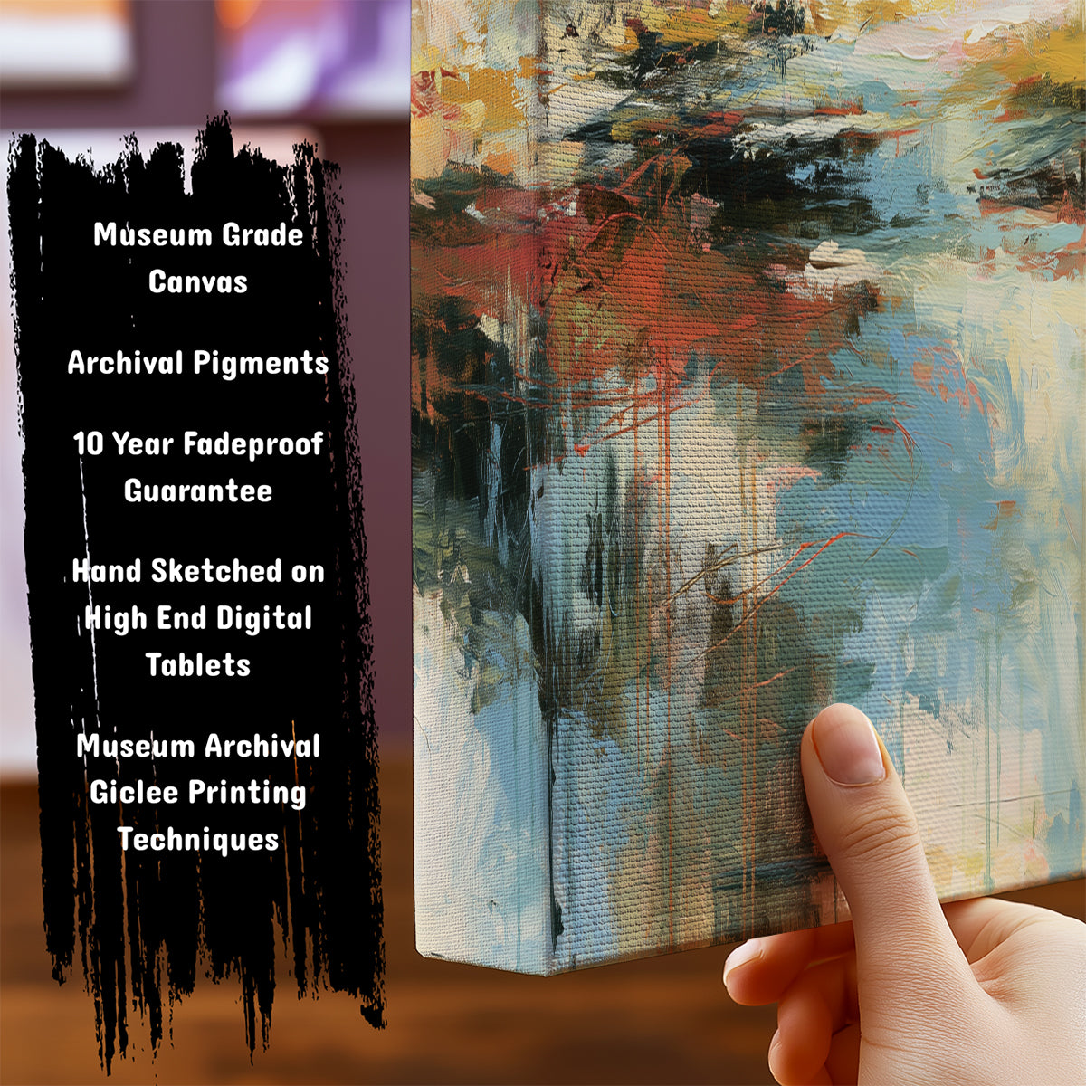 Information about Abstract Art Print