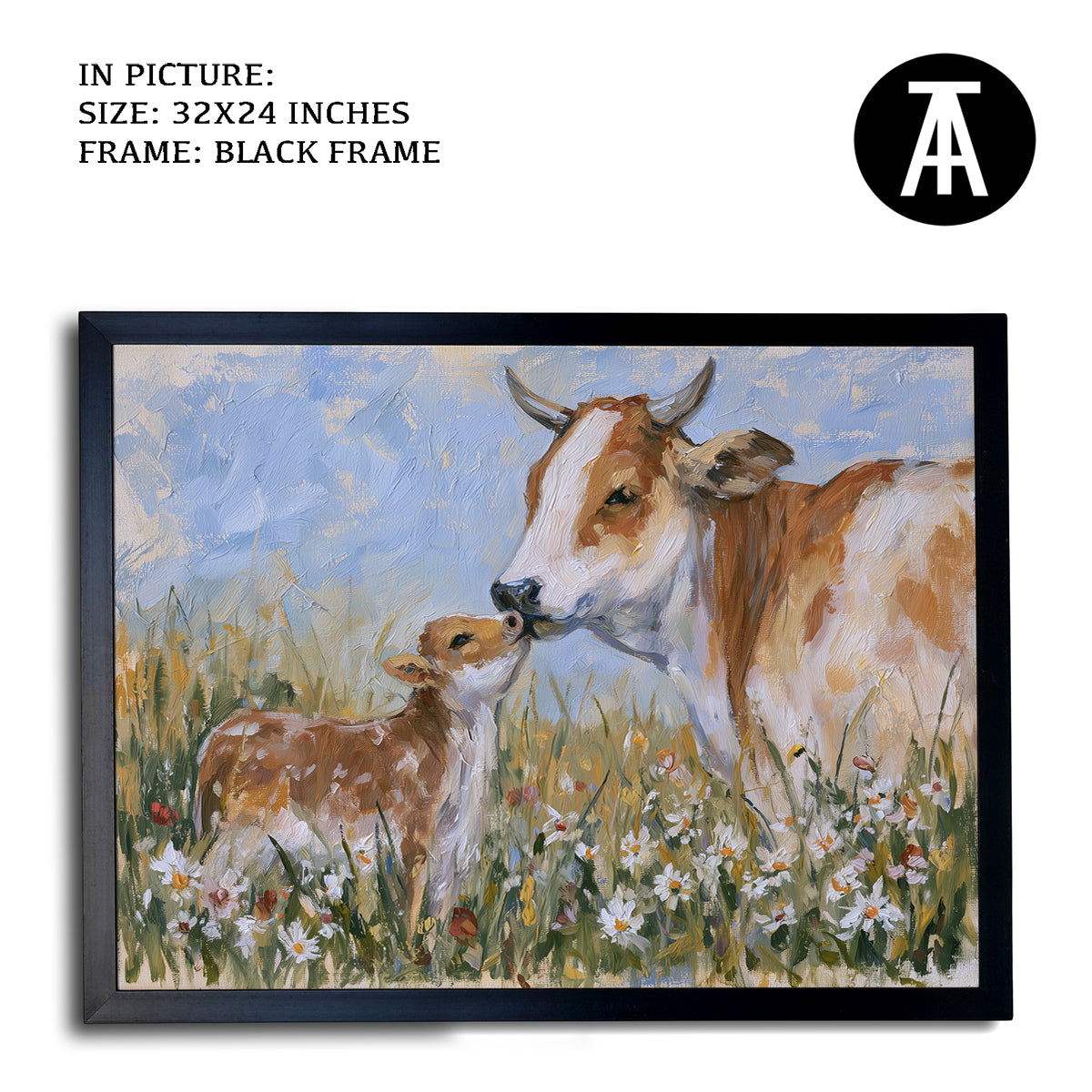 Artwork in Black Frame