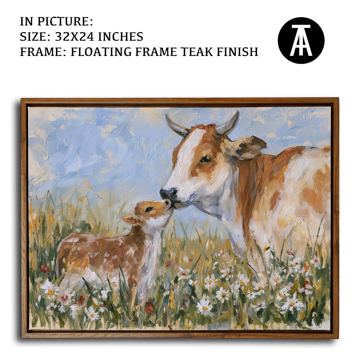 Artwork in Floating Frame