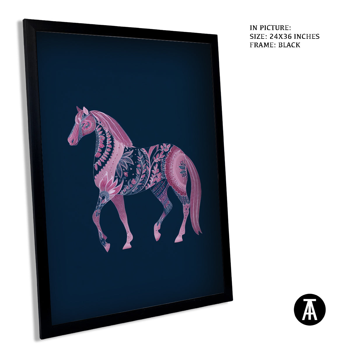 Artwork in Black Frame