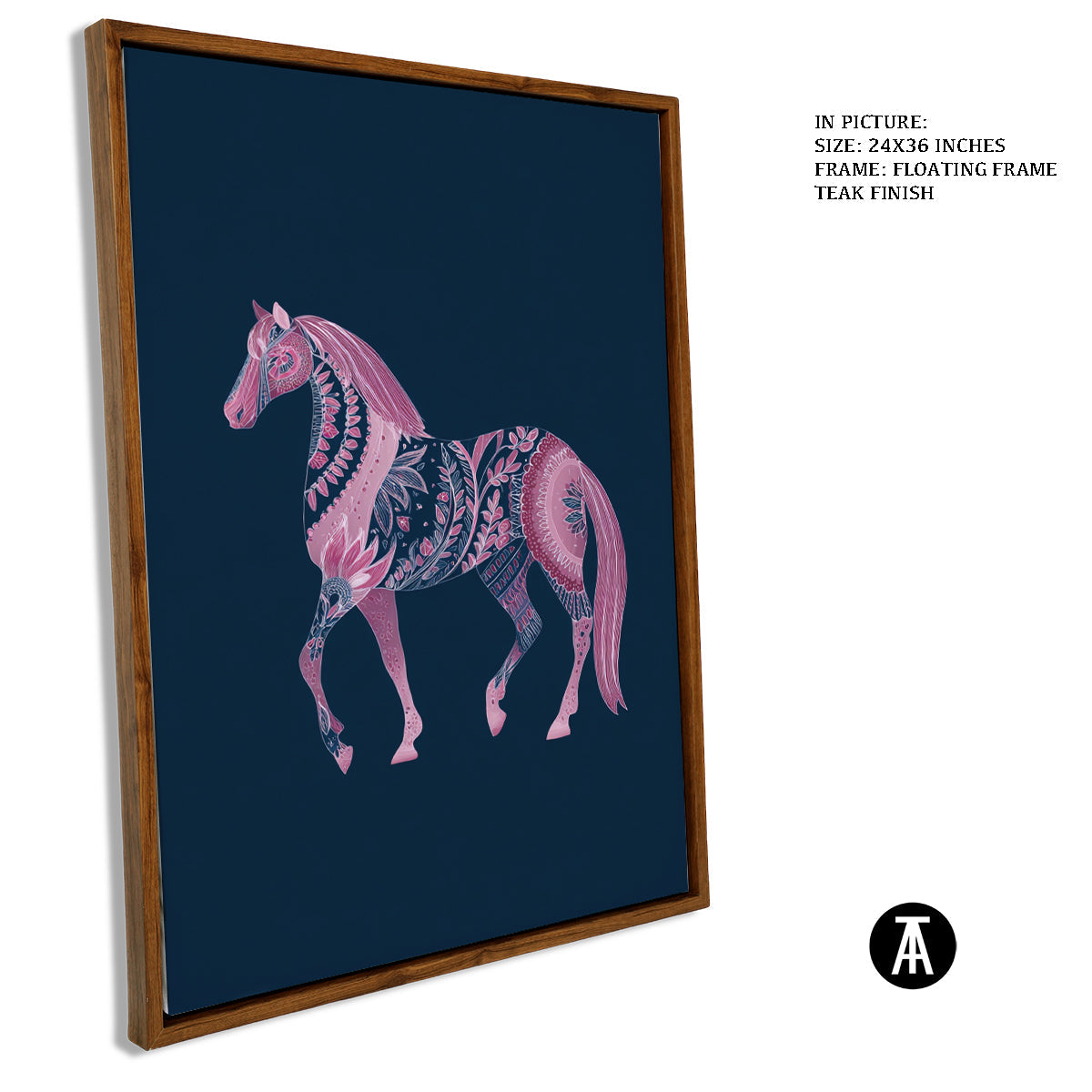 Artwork in Floating Frame