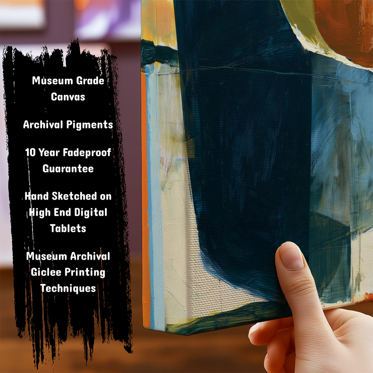 Information about Abstract Art Print