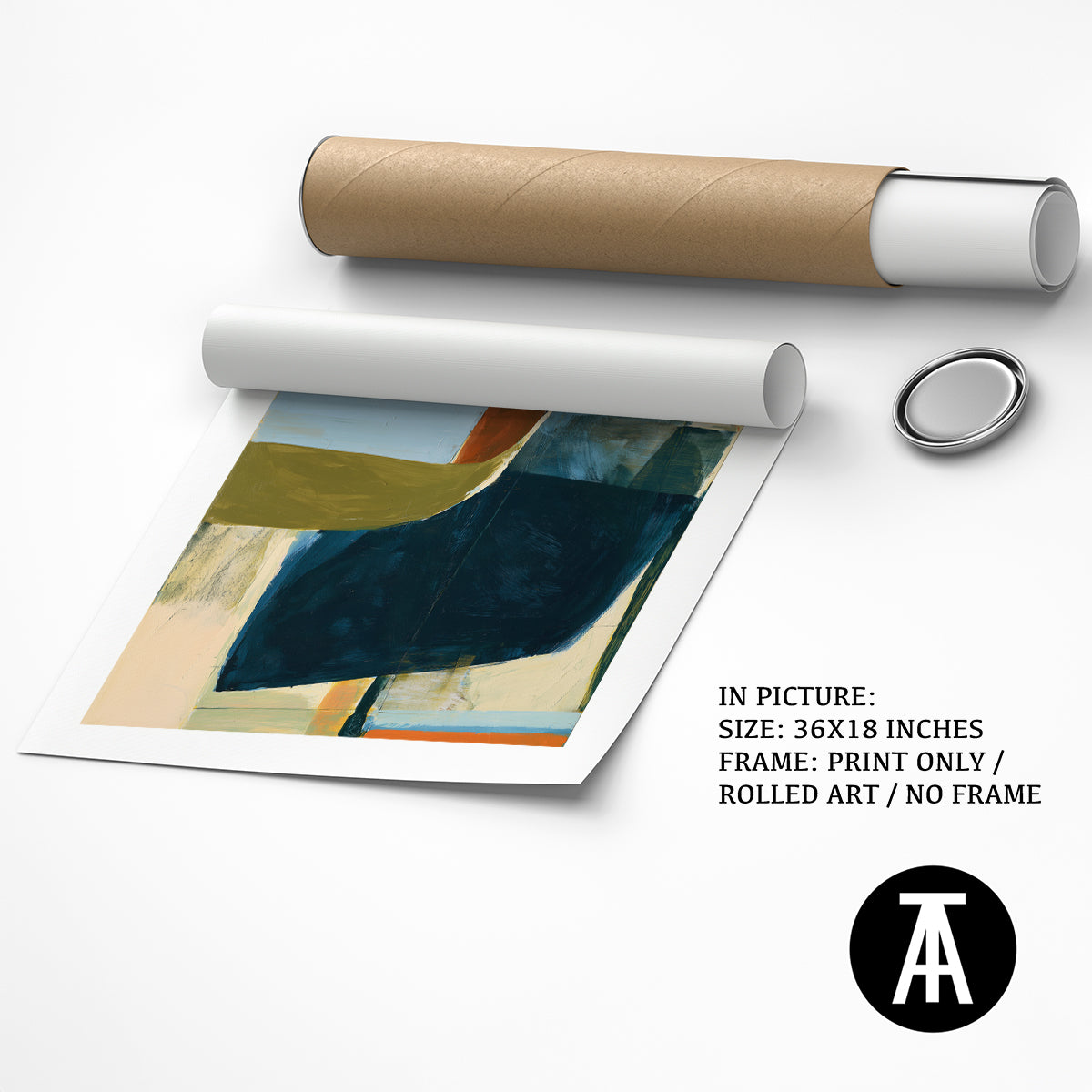 Artwork as Print Only / Rolled Art