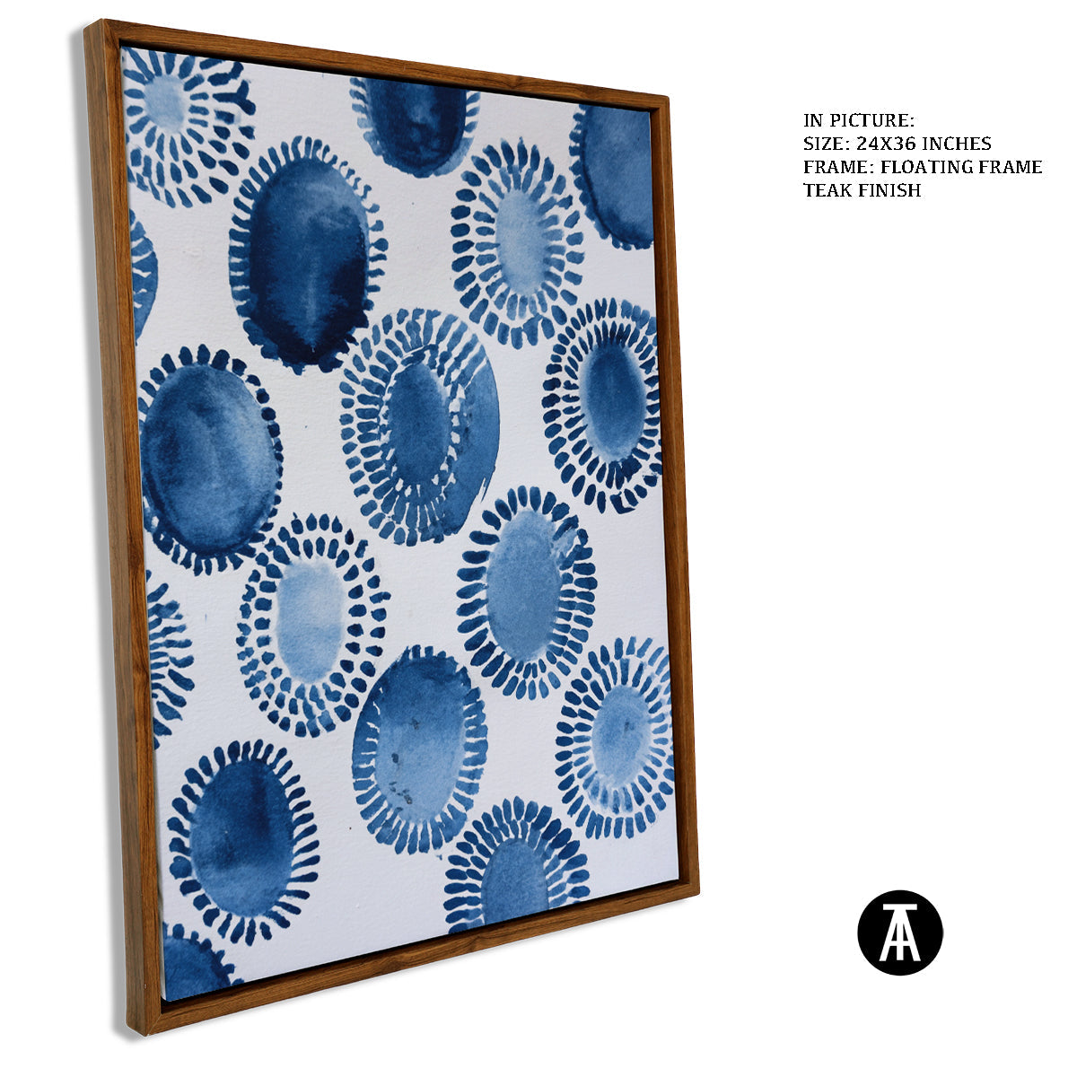 Artwork in Floating Frame