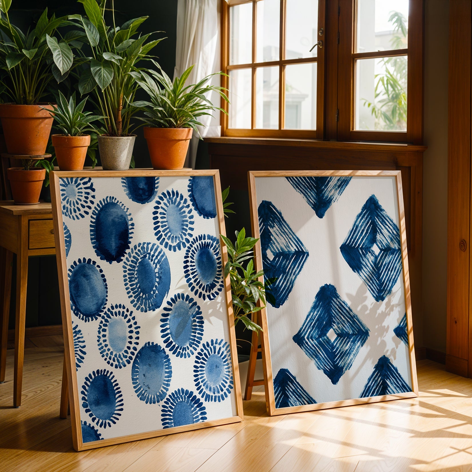 Heritage Indian Painting in a Lifestyle Setting