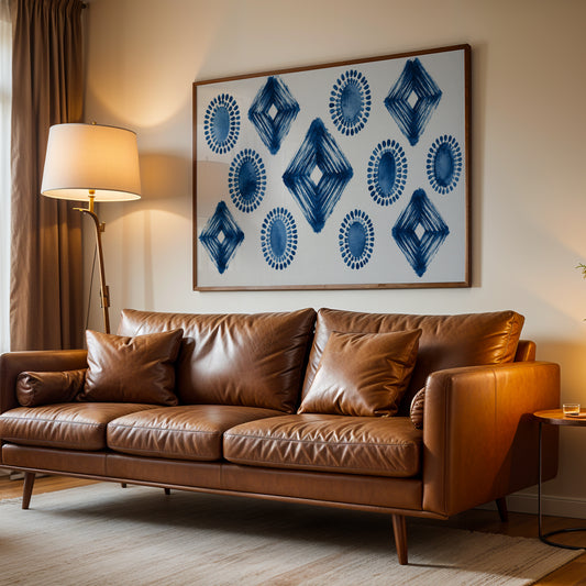 Heritage Indian Painting in a Lifestyle Setting