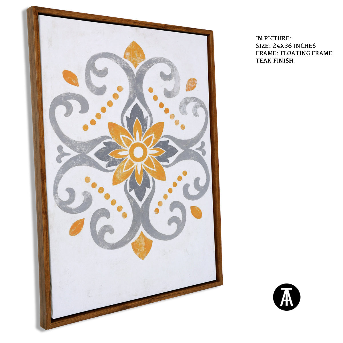 Artwork in Floating Frame