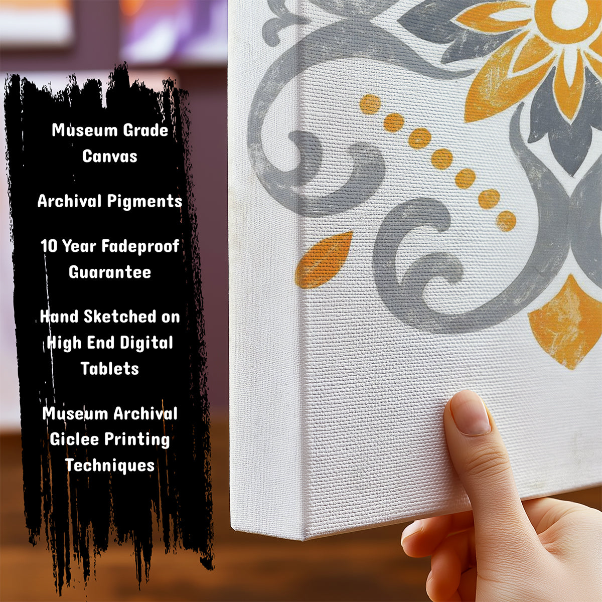 Information about Indian Art Canvas Art Print