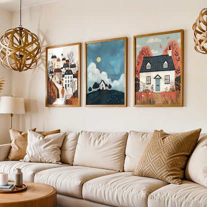 Gallery Wall Set in Lifestyle Setting