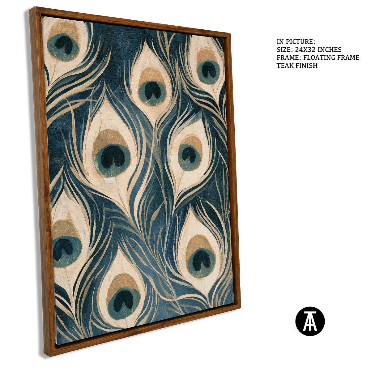 Artwork in Floating Frame