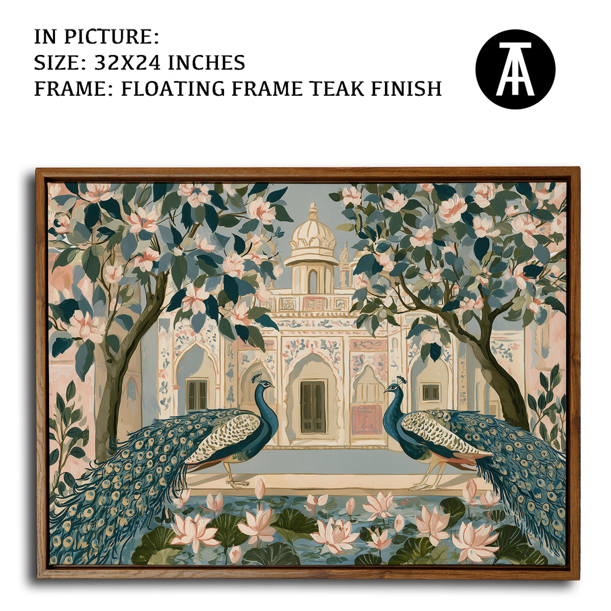 Artwork in Floating Frame