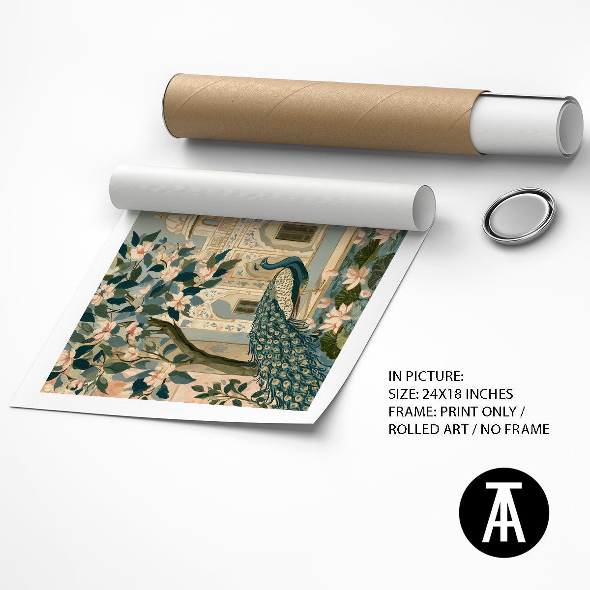 Artwork as Print Only / Rolled Art