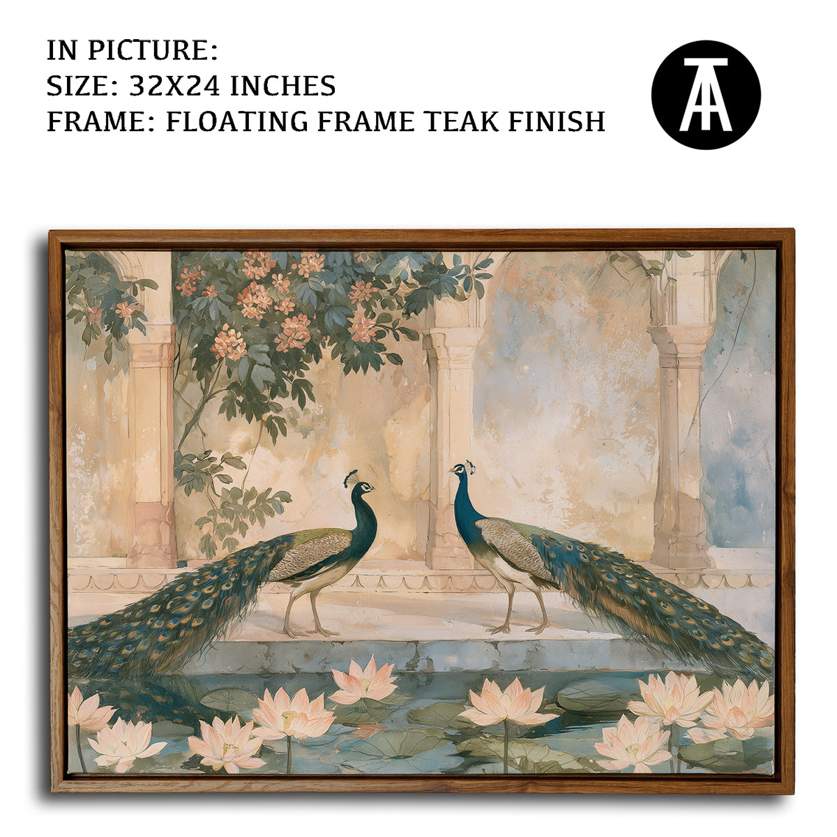 Artwork in Floating Frame
