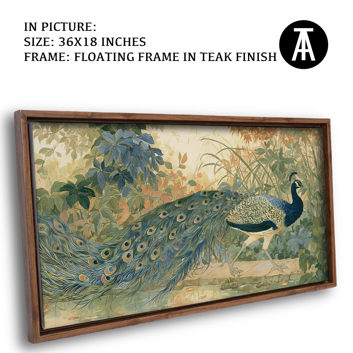Artwork in Floating Frame