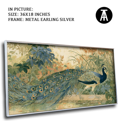 Artwork in Metal Earling Silver Frame