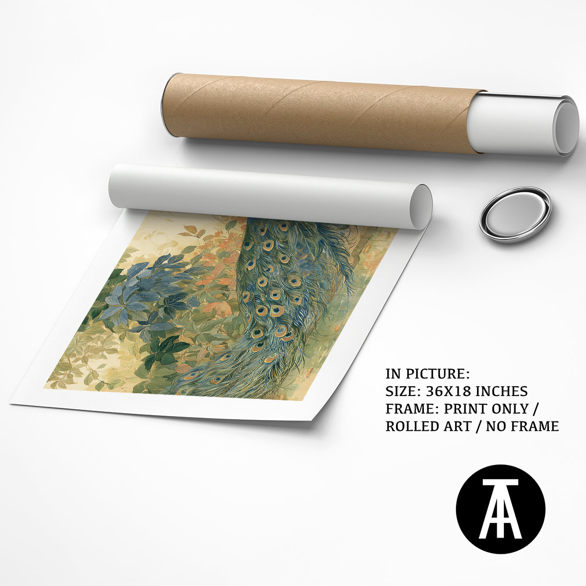 Artwork as Print Only / Rolled Art