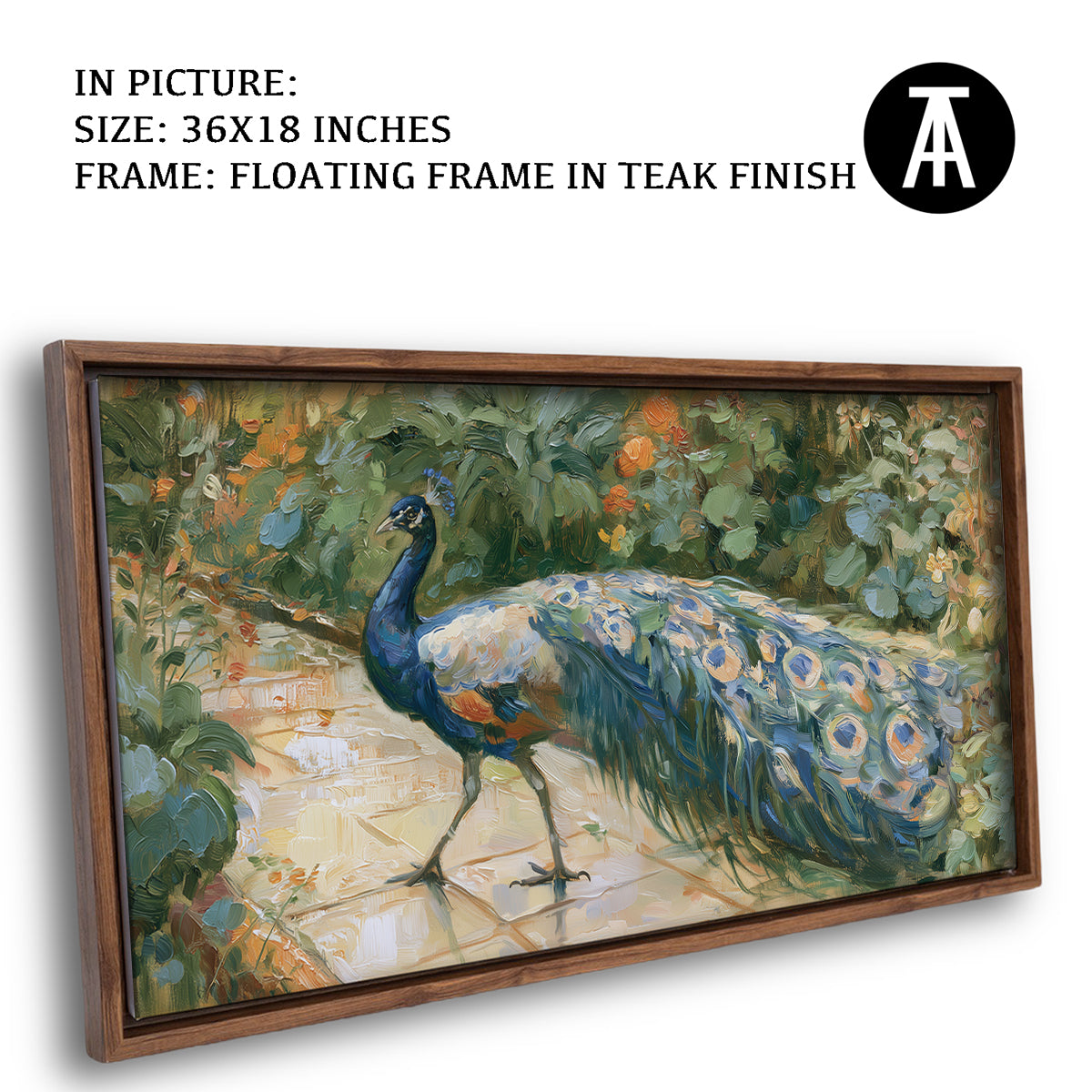 Artwork in Floating Frame